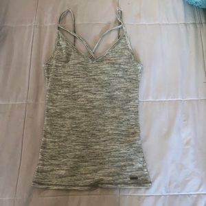 Hollister tank top, size s, green
